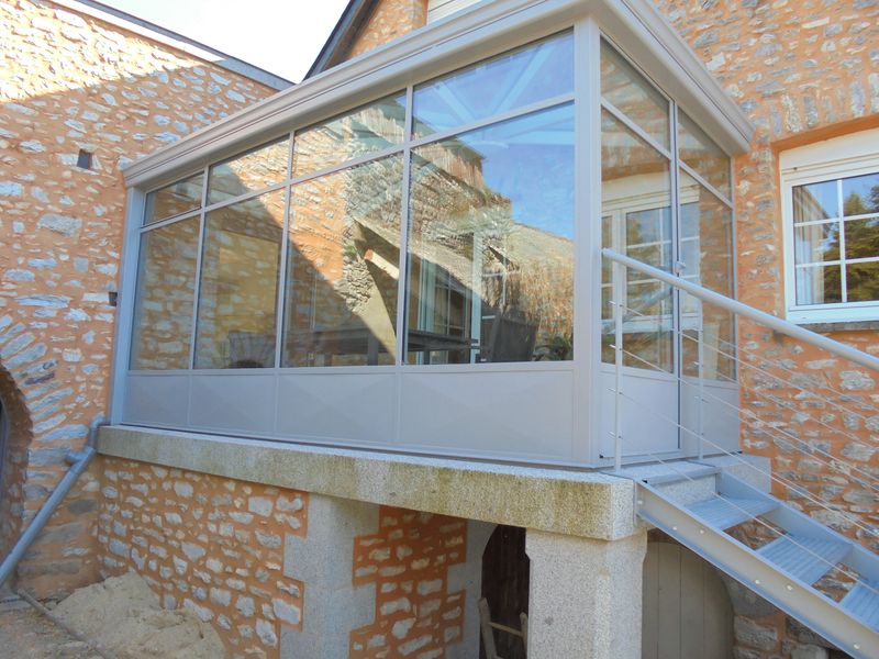 Véranda brault et novalu mayenne gamme panorama rénoval 4