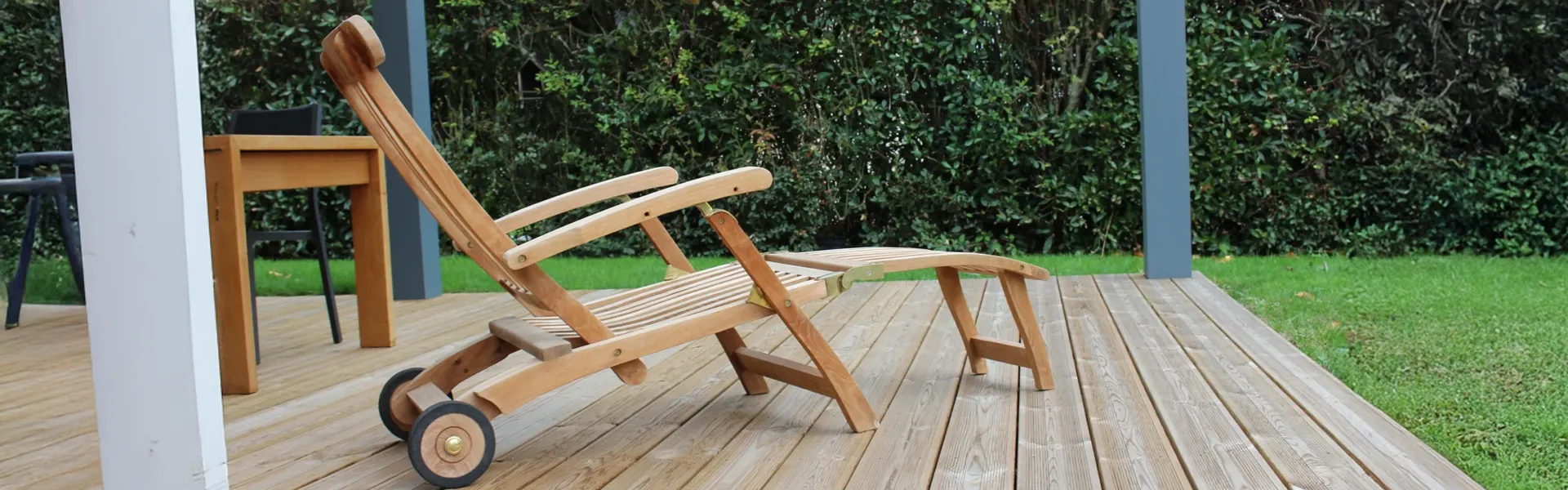 Terrasses en bois et carrelage à Évron - BRAULT & NOVALU